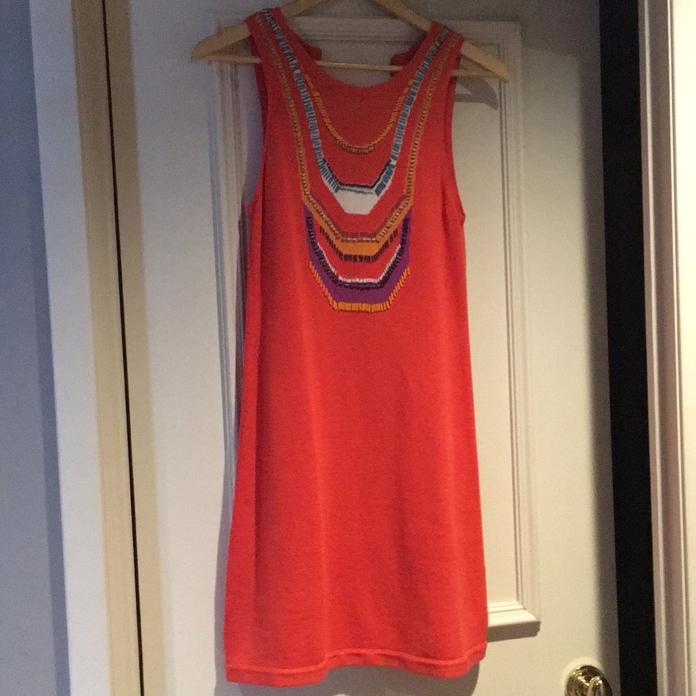 Nanette lepore beaded shift dress